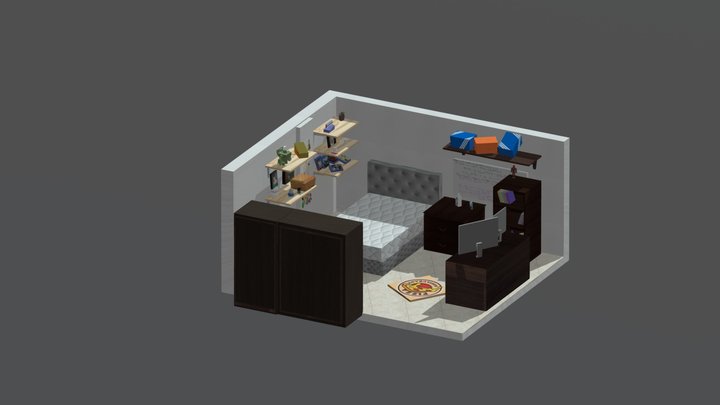 Habitacion 3D Model