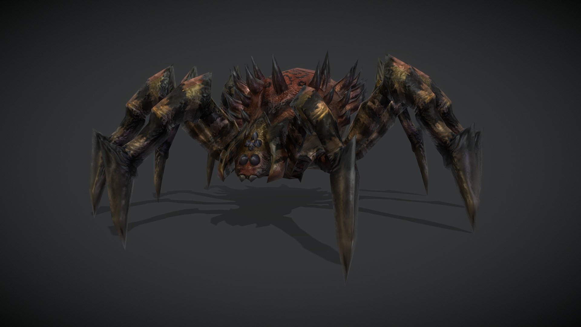 Spider C - 3D model by Tokiyoshi Takaya (@takayatokiyoshi) [f3ff576 ...