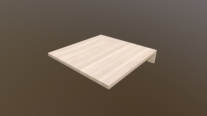Wall Mounted Table Top 3D Model