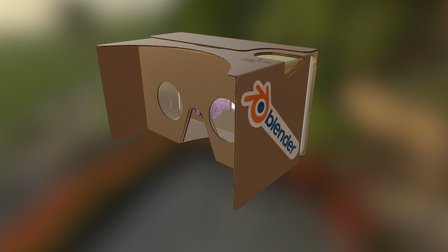 Google Cardboard + Blender = VR 3D Model