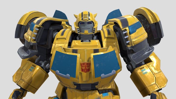 Heavy Metal Bumblebee 3D Model