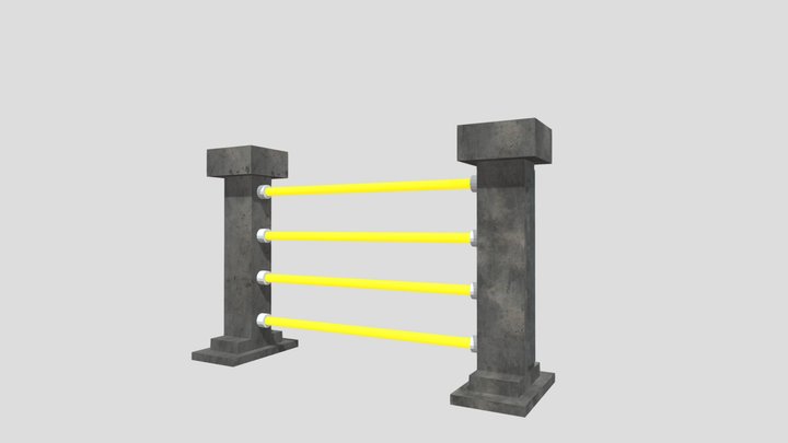 Laser Barrier Small – Free 3D Model STL