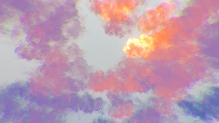 Day Dream Sky: Cloud Atlas V8 3D Model