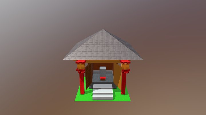 Japanese shinto 3D Model