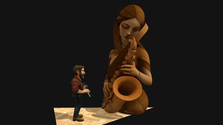 Sculptor- Satisfaction – Modelo 3D gratuito STL