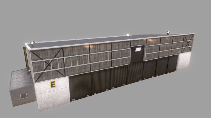 Hangar 1 3D Model