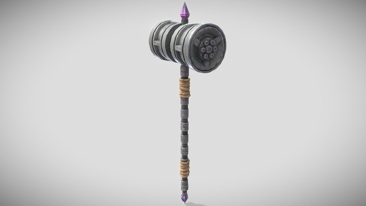 Concussive Hammer 3D Model