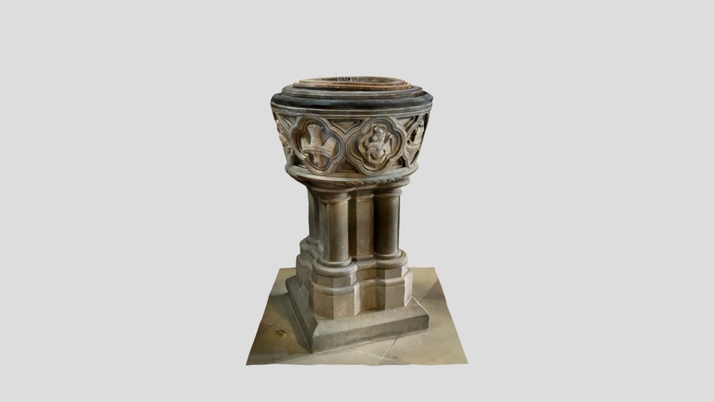 Dunblane Cathedral Baptismal Font