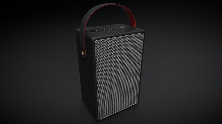 Bluetooth Speaker - Marshall Tufton 3D Model