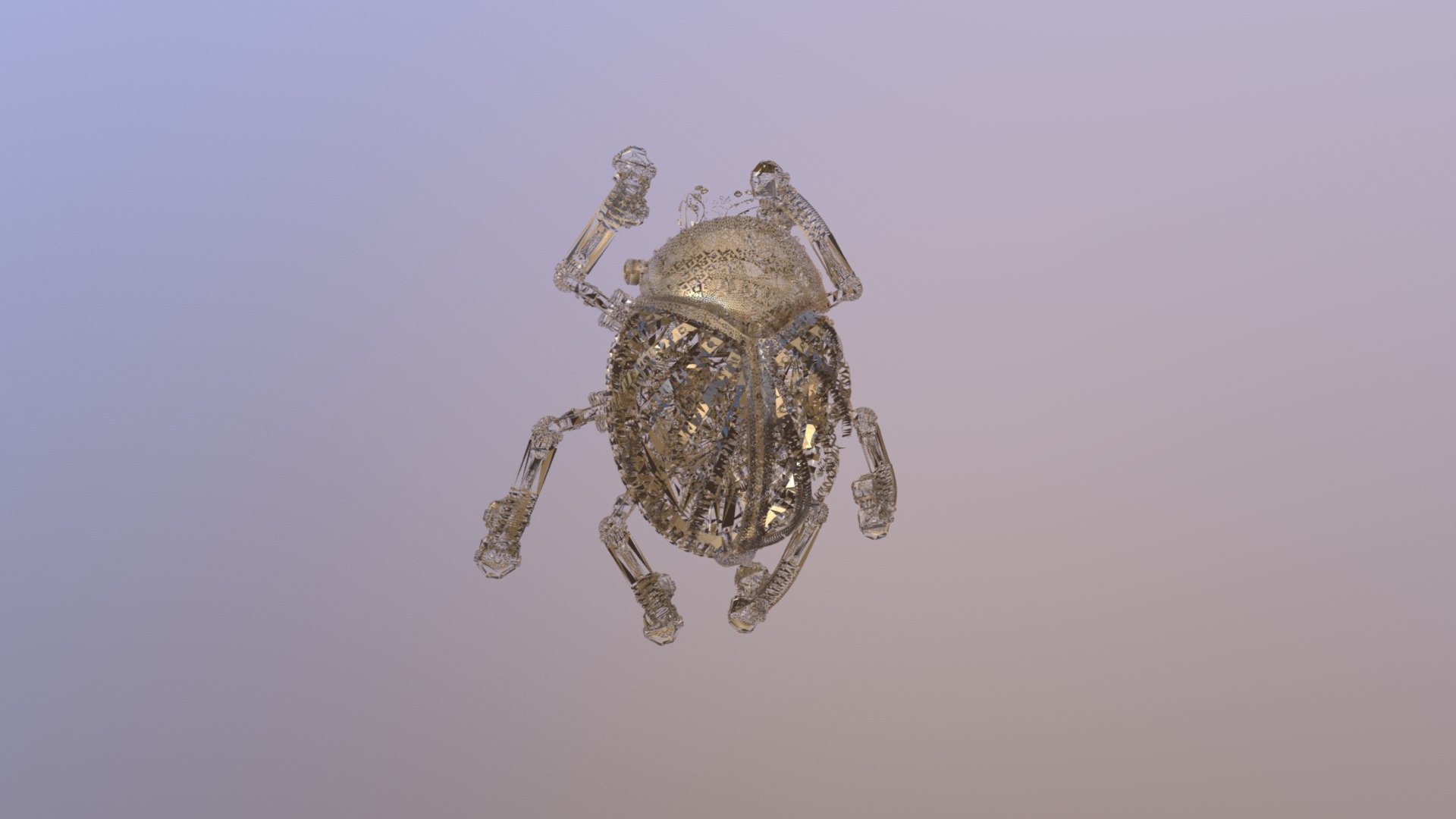 Scarab Pendant 3d Model By Anopheles [f407c2f] Sketchfab