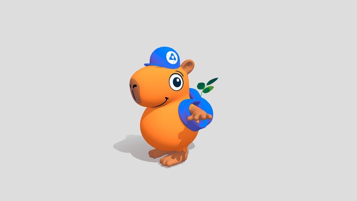 Capybarus 3D Model