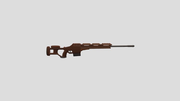 Sniper 3D Model
