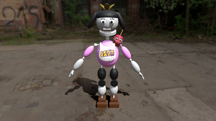 Five Minutes from Zippy's | Scarlett Chica 3D Model