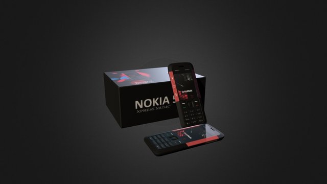 Nokia(XpressMusic) 3D Model