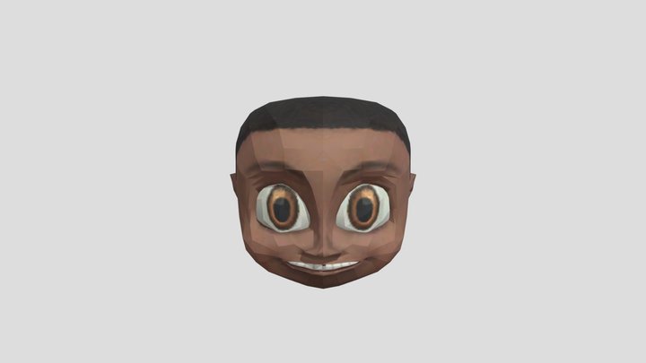 Cal Icon Head 3D Model