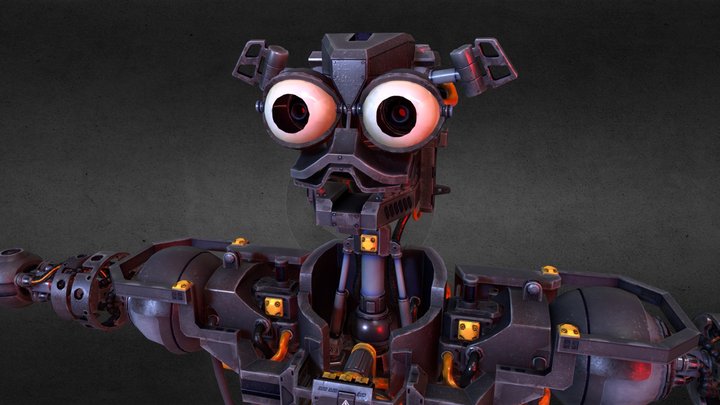 FNAF: Security Breach  Ruin Eclipse - 3D model by Xoffly (@Xoffly