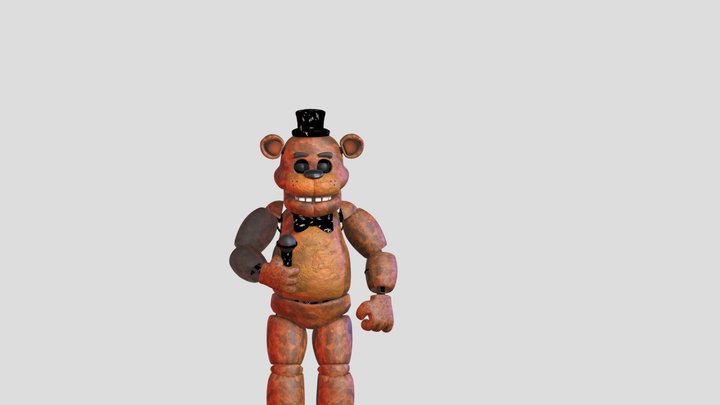 U.F.P Freddy Fazbear 3D Model