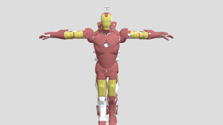 Iron Man 3D Model