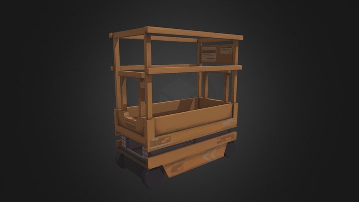 Scissor Lift 3D Model