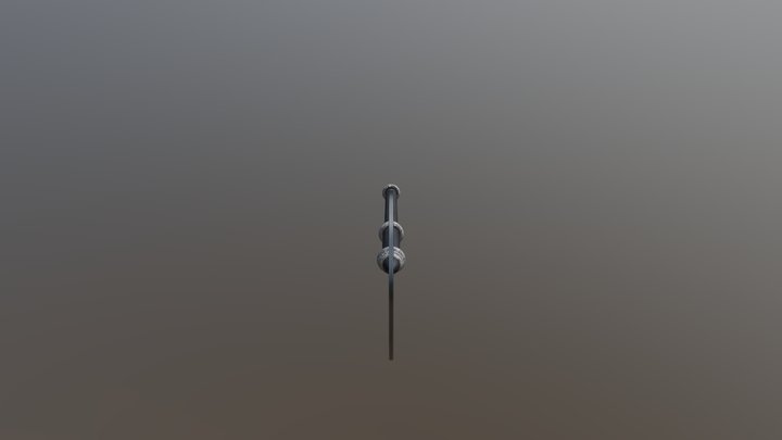 កណ្តៀវយក្សា - Titan's Blade 3D Model