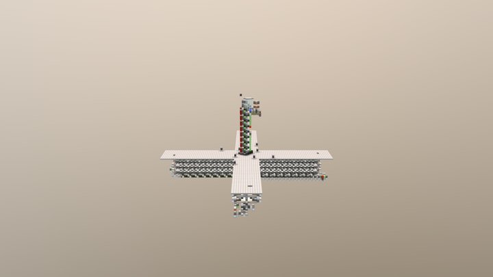 Old & Shit Looting Creeper Farm 3D Model