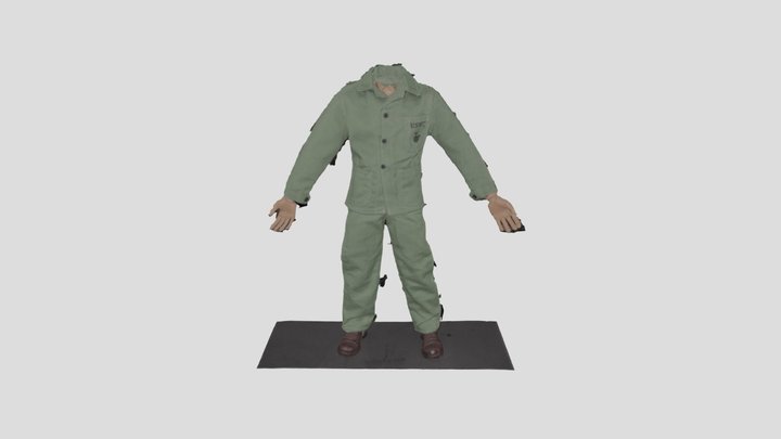 P41 Prototype W/Hands 3D Model