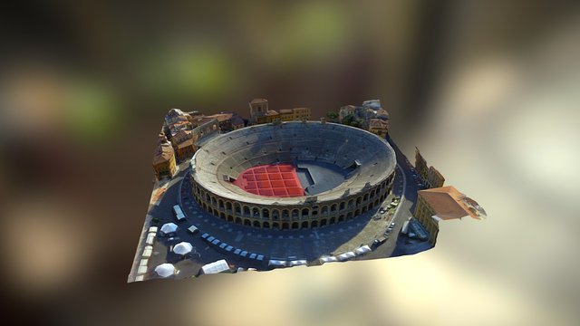 Arena di Verona 3D Model