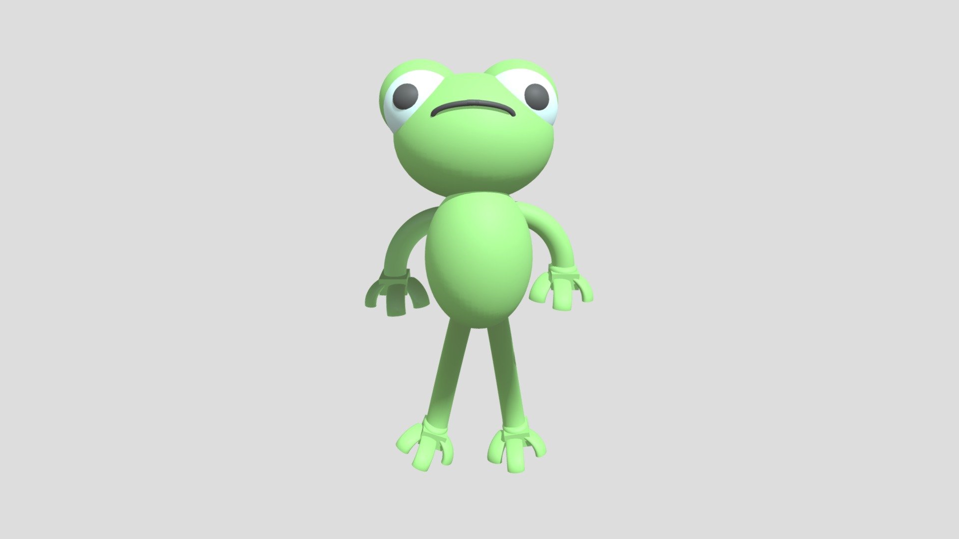 Frog - 3D model by adyrene [f40fcbf] - Sketchfab