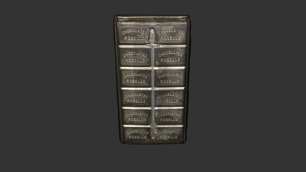 High-Res Chocolate Tray - Cross Polarized