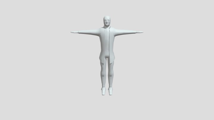 Model test: Flying Back Death 3D Model