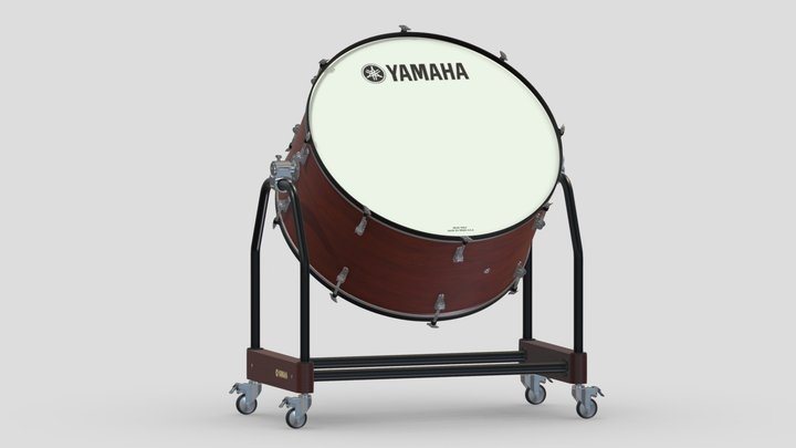 Yamaha Percussion Bass Drum CB-9000 Series 3D Model