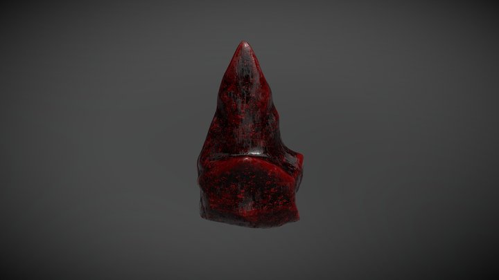 Blood_ Crystal_low 3D Model