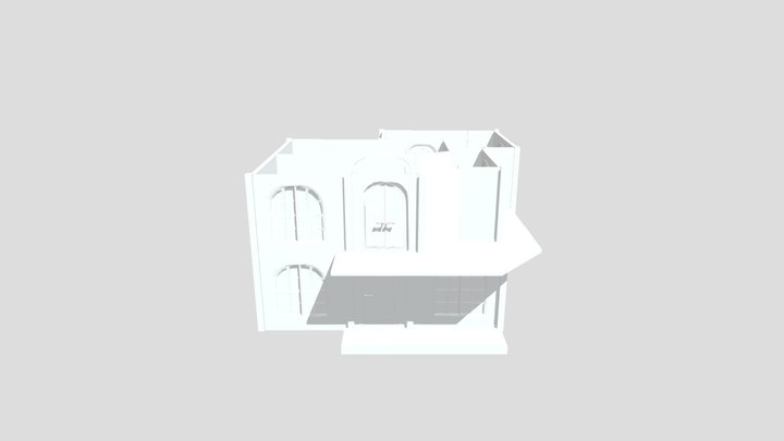 Forrest Side House 3D Model