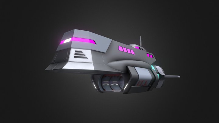 Galaxy One (Final Space) 3D Model