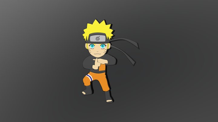 Naruto 3D Model