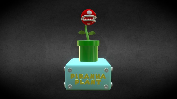 Mario Piranha Plant – Free 3D Model STL