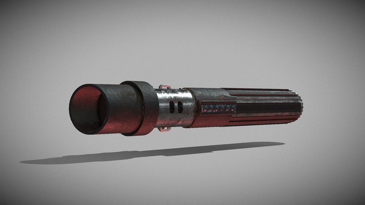 Vader Lightsaber 3D Model