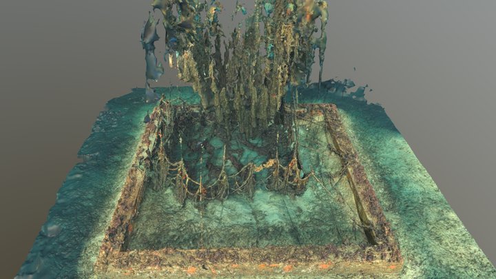 Artificial reefs, Prado, Marseilles, France 3D Model