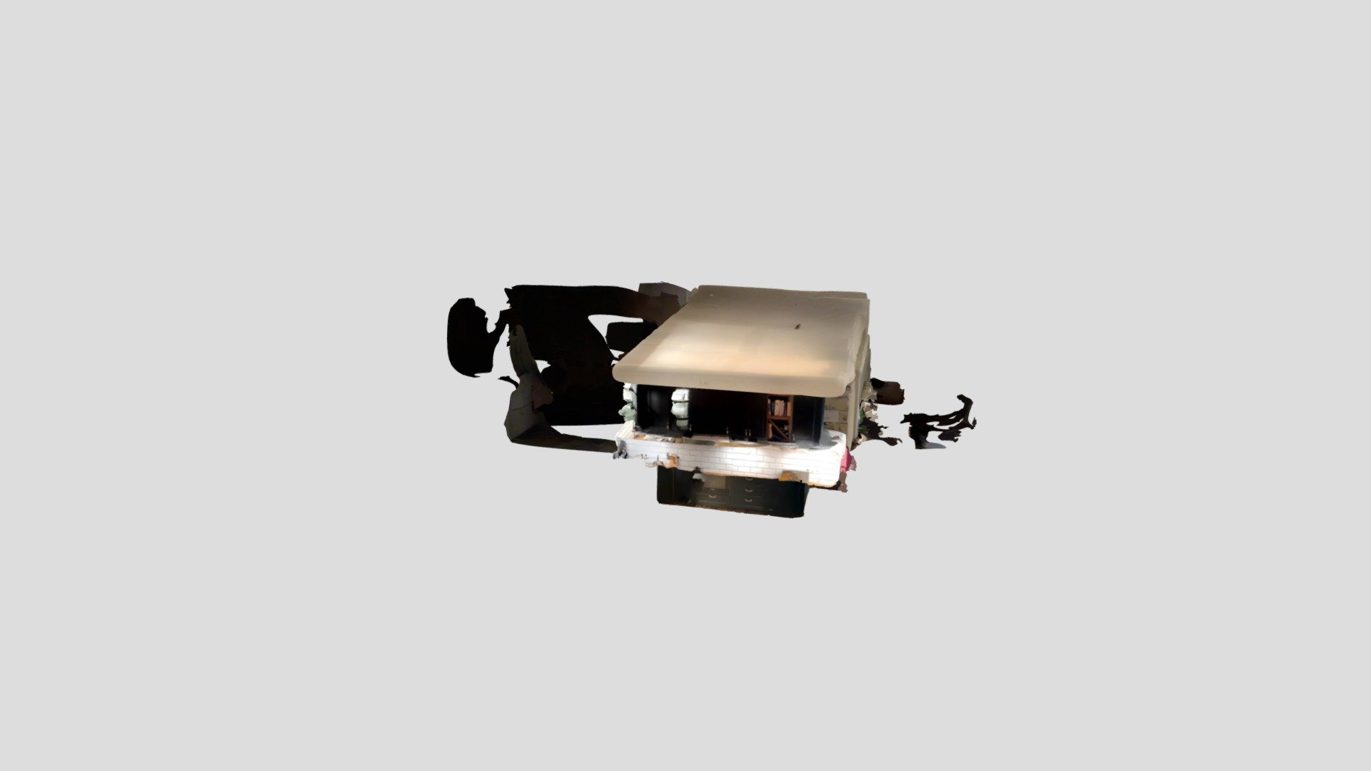House low light — Sketchfab embed 3D viewer