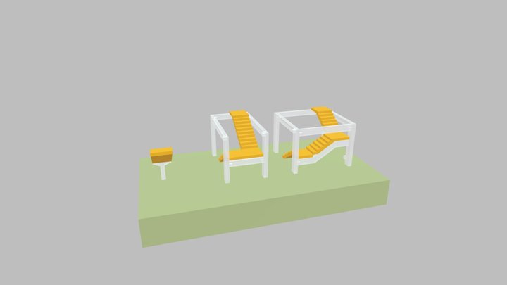 Escadas 3D Model