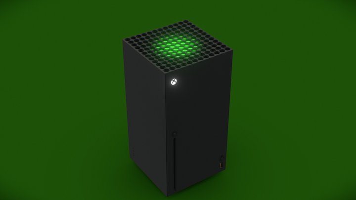 Xbox Series X 3D Model