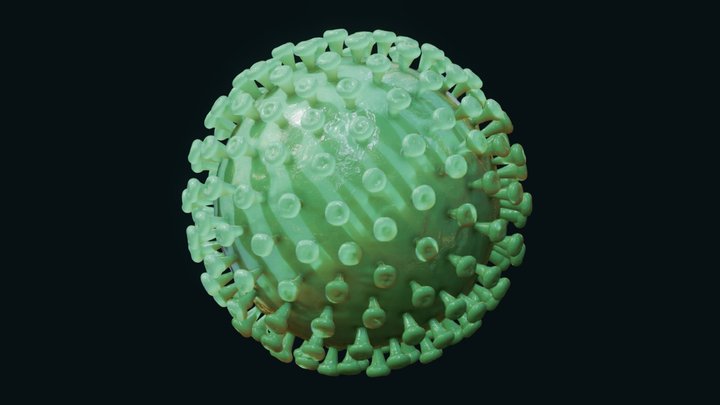 Coronavirus 2019 nCoV 3D Model