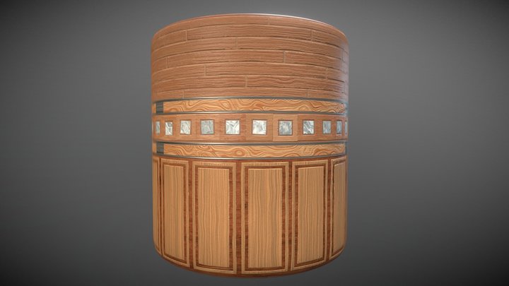 Rounded Cylinder 3D Model