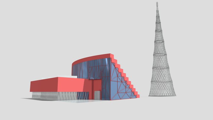 Шаболовка 3D Model