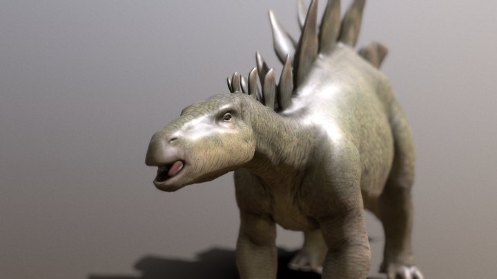 Stegosaurus 3D Model