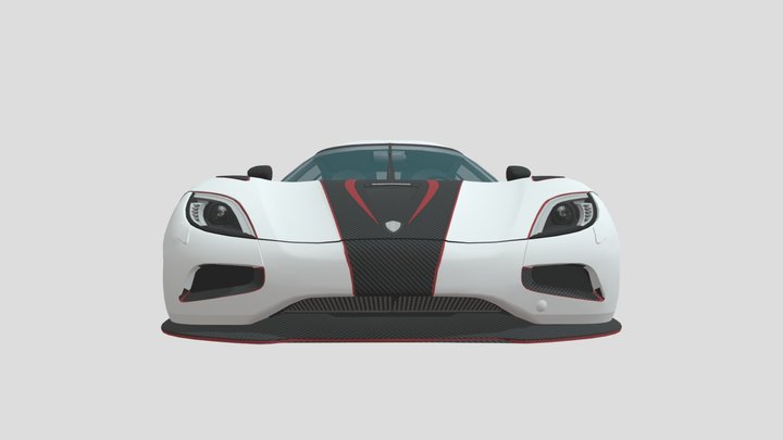 Koenigsegg car 3D Model