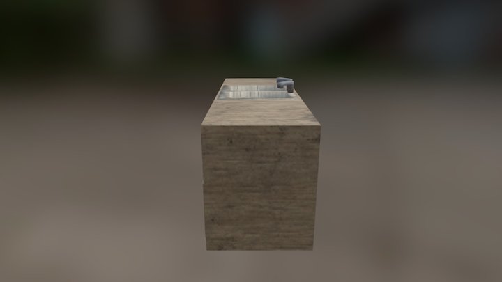 Work Top 3D Model