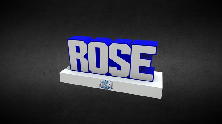Rose 3D Model
