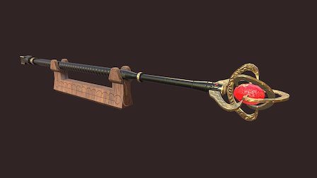 staff 3D Model