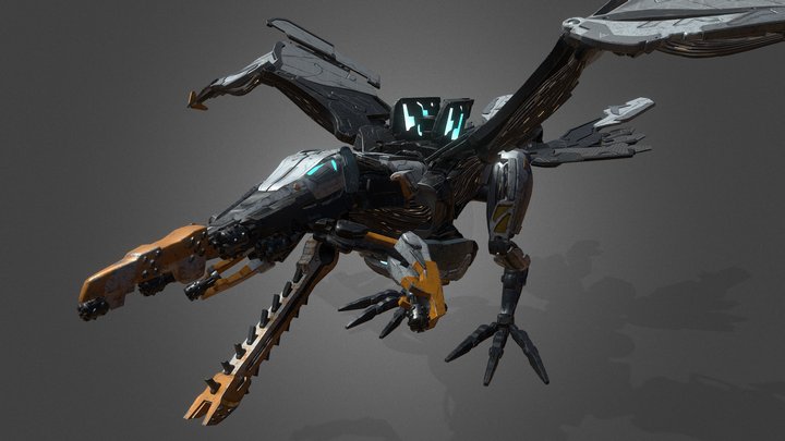 Glinthawk 3D Model